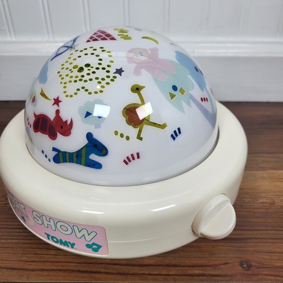 Vintage 1987 TOMY LULLABY LIGHT SHOW MUSICAL & PROJECTION BABY NIGHT LIGHT WBOX - Picture 9 of 17